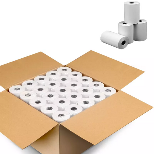 Papel térmico 80MM / 70 Metros - 50 UND