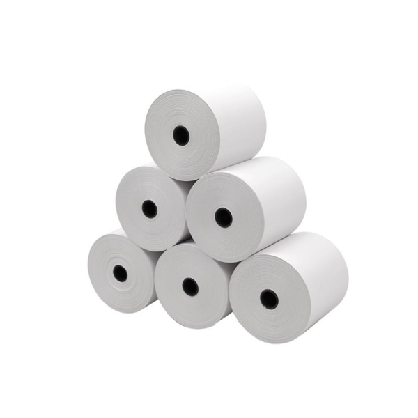 Papel térmico 80MM / 70 Metros - 50 UND
