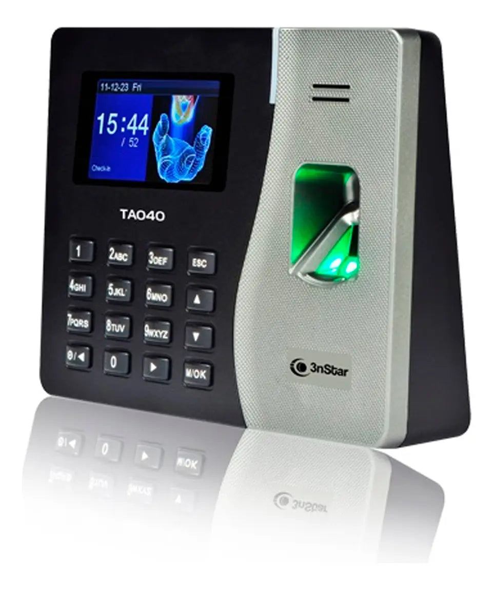 CONTROL ASISTENCIA 3nSTAR TA040 Huella Dactilar