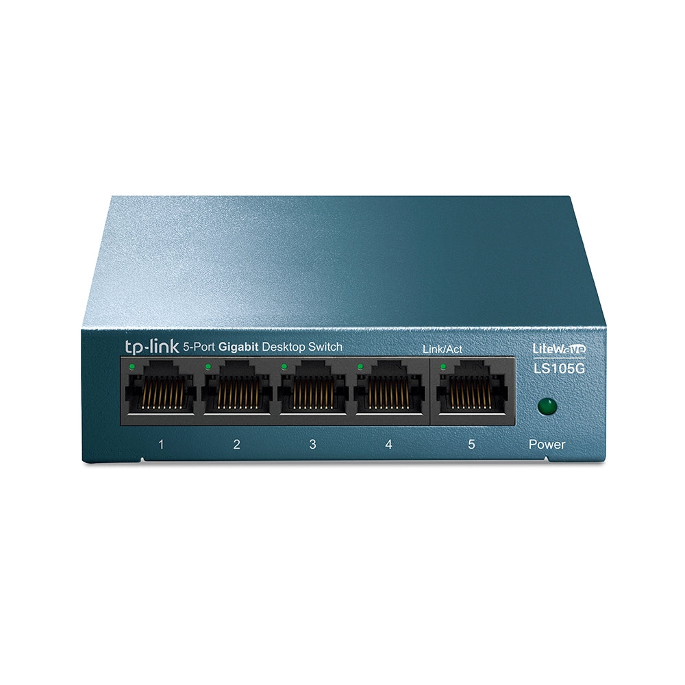 Switch 5 Puertos TP link Gigabit Ls105G Metal