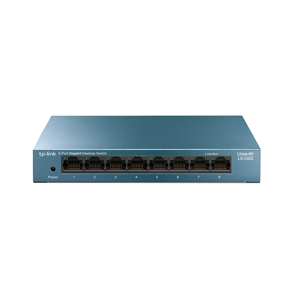 Switch 8 Puertos TP link Gigabit LS108G Metal