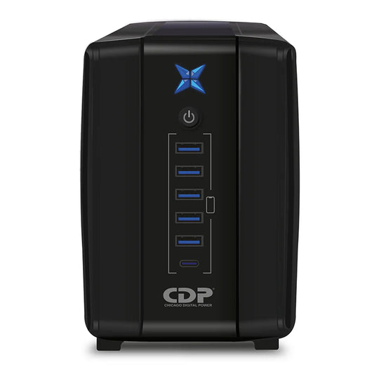 UPS 750VA(375W) CDP R-UPR758I 5-USB interactiva